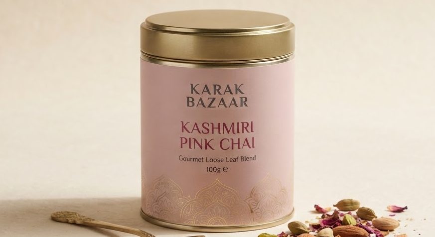 Kashmiri Pink Chai Blend — detail view