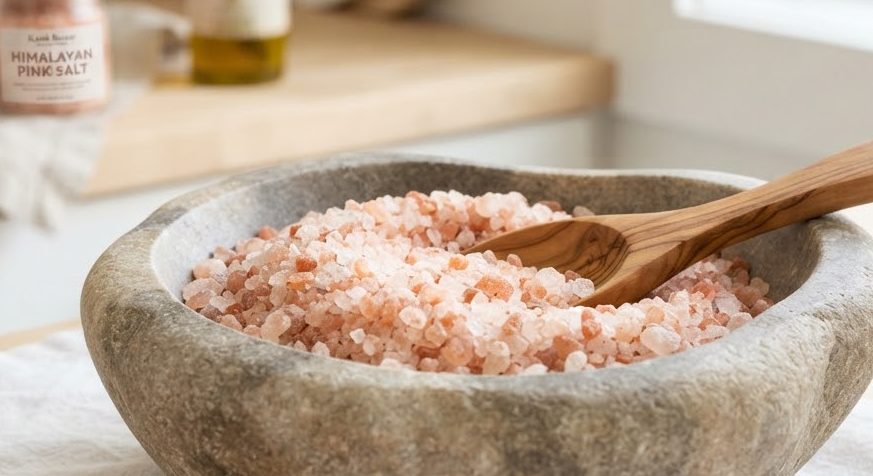 Pink Rock Salt — detail view